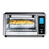 4-Slice Toaster Oven Air Fryer with 11 Cooking Functions Stainless Steel Gray