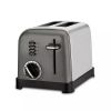 2-Slice Classic Toaster - Black Stainless Steel