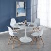 1+4, 5pieces table and chair,white dining sets,kitchen sets,coffee sets