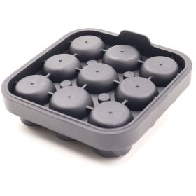 1pc; Frozen Ice Rose Mold; Food Grade Silicone Cork Block Ice Box Ice Cream Maker Household Grinder (Color: Black)